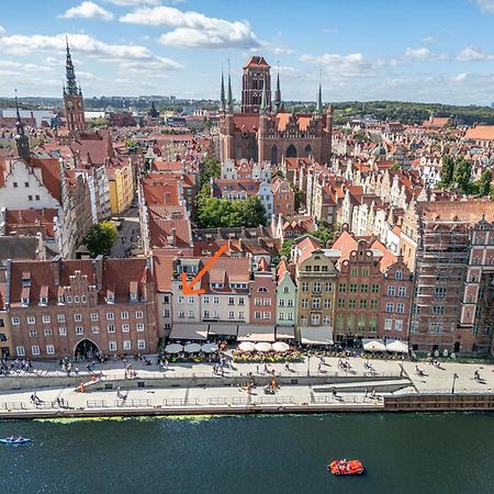 Stylowy Apartament W Sercu Starowki Z Widokiem Na Motlawe Gdansk Exterior photo